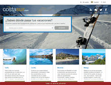 Tablet Screenshot of costasur.com